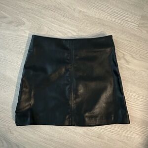 Women’s  VEGAN “leather” skirt